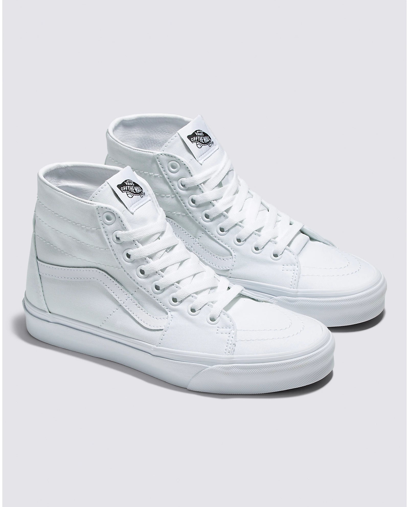 Vans Canvas SK8-Hi Tapered Shoe - Womens High Top White Vans Canvas SK8-Hi Tapered Shoe - Womens High Top White