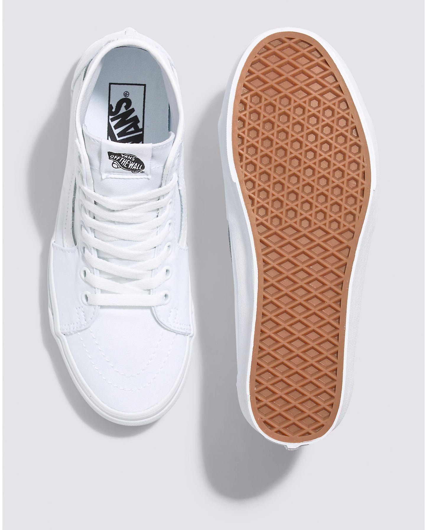 Vans Sk8 Hi Classic Hi Top Sneakers White 4.5