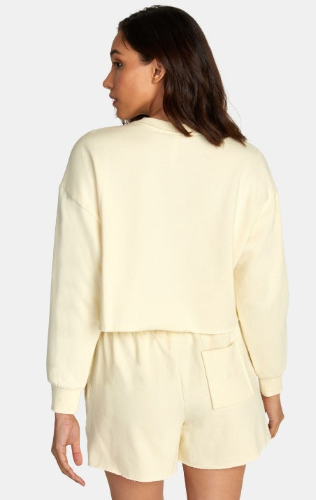 RVCA Test Drive Cropped Sweatshirt - Sunday Collection