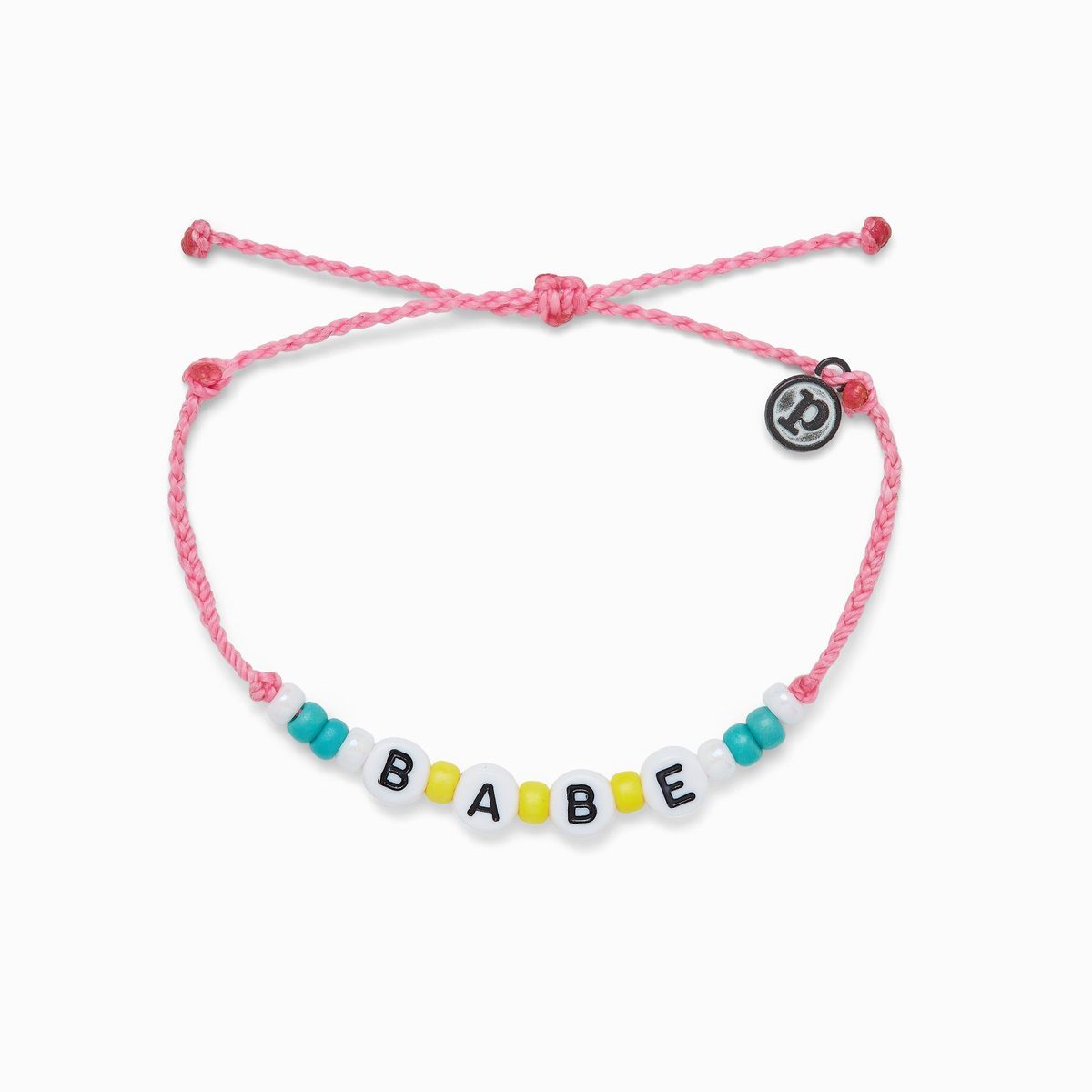 Pura Vida Babe Alphabet Bead Bracelet