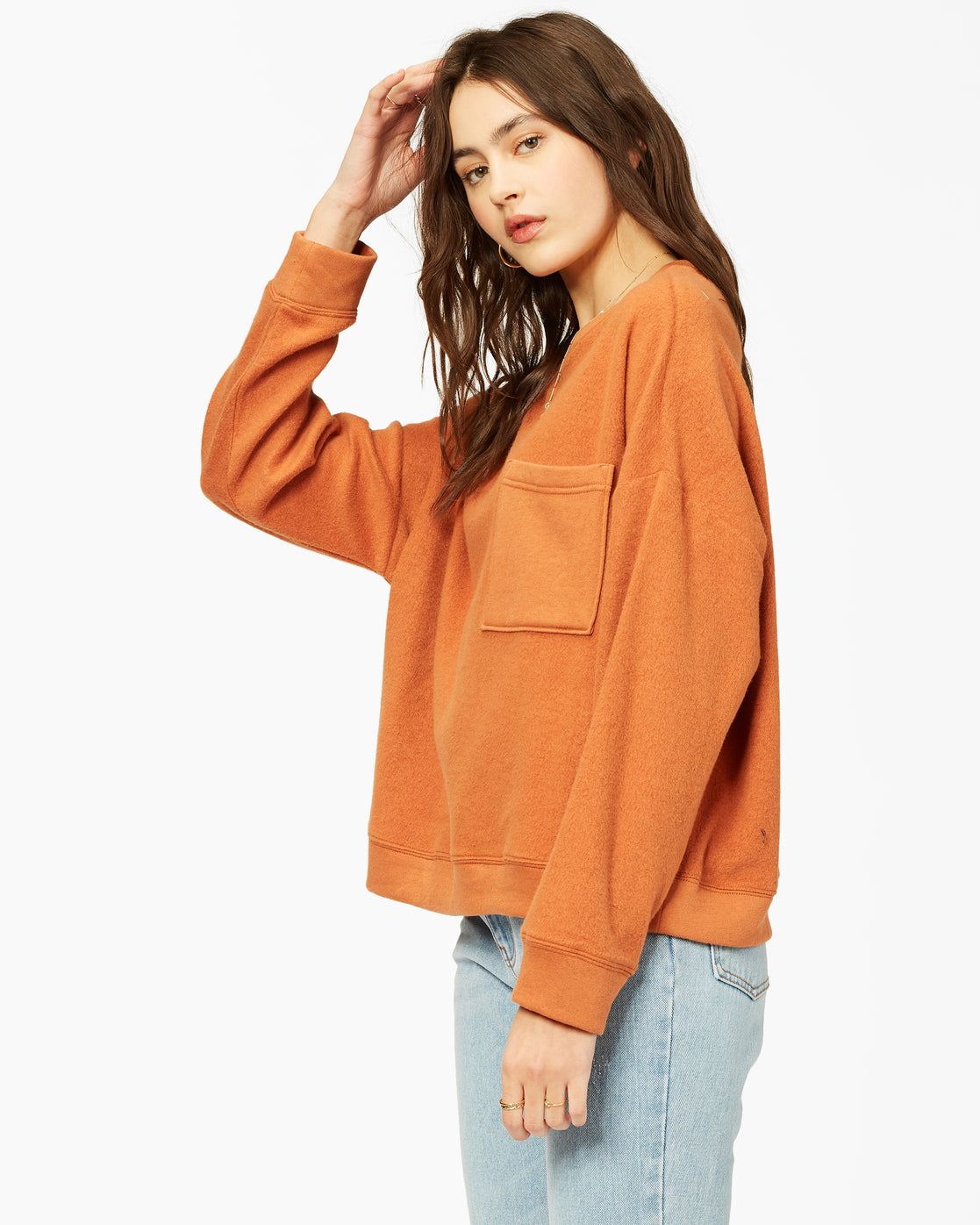 Billabong New Tides Boxy Crewneck Sweatshirt