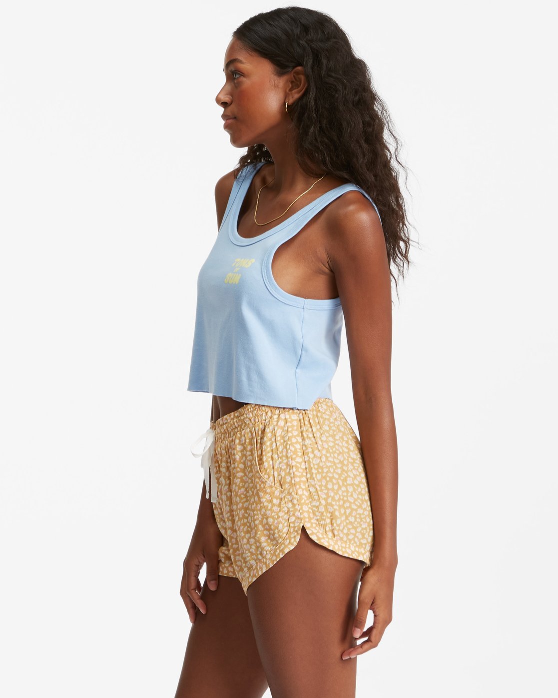 Billabong Road Trippin Crinkle Elastic Waist Shorts
