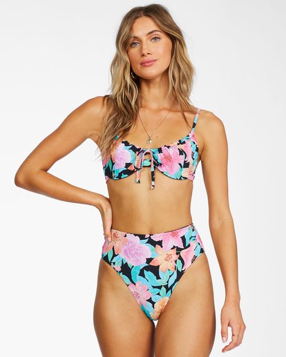 Billabong Tropic Time Ruched Underwire Bikini Top