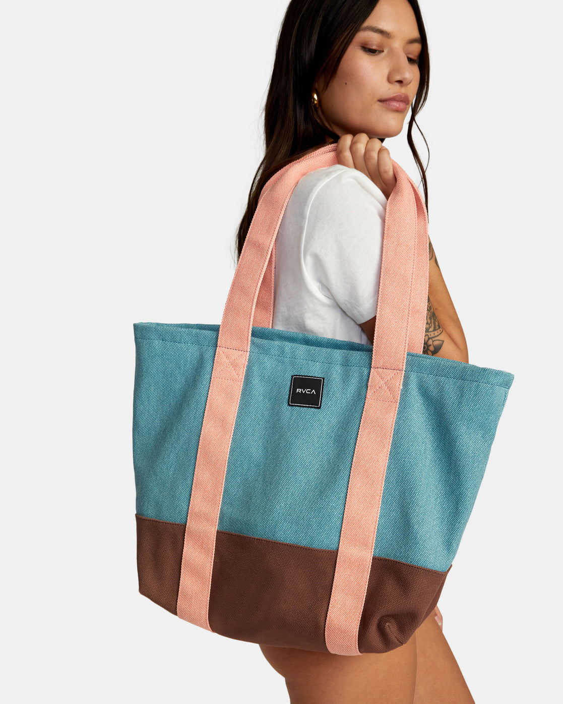 RVCA Carry All Canvas Tote Bag