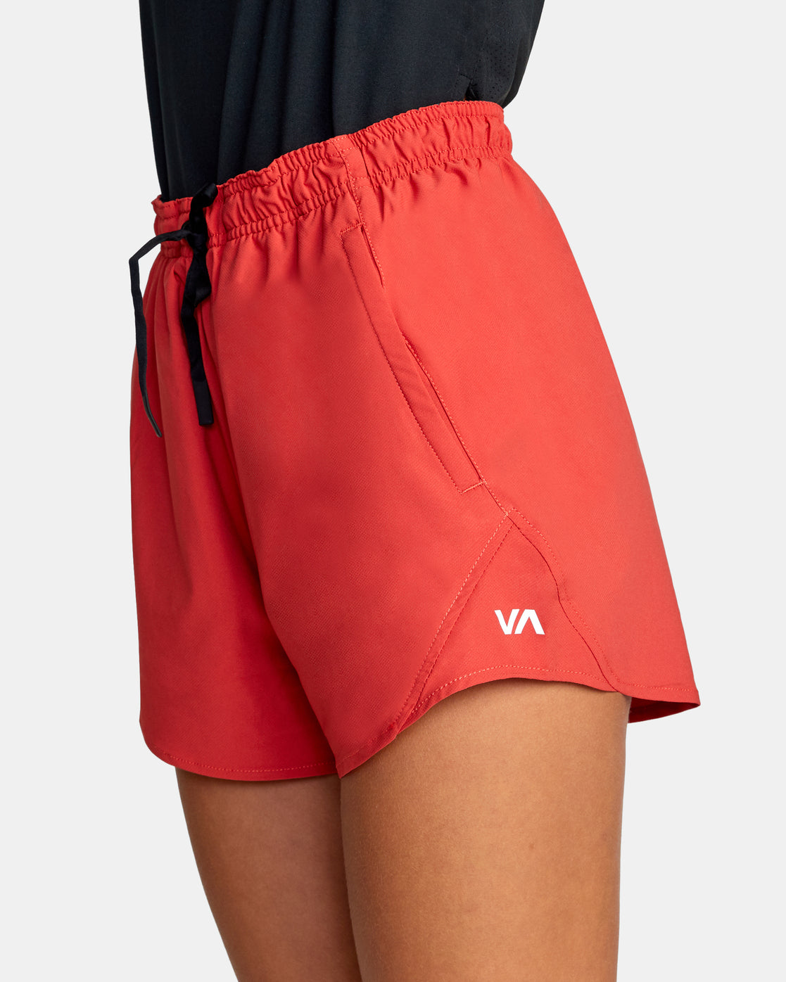 Women's Athletic Shorts in Red