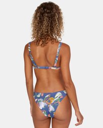 RVCA Pixie Printed Hi-Triangle Slider Strap Bikini Top