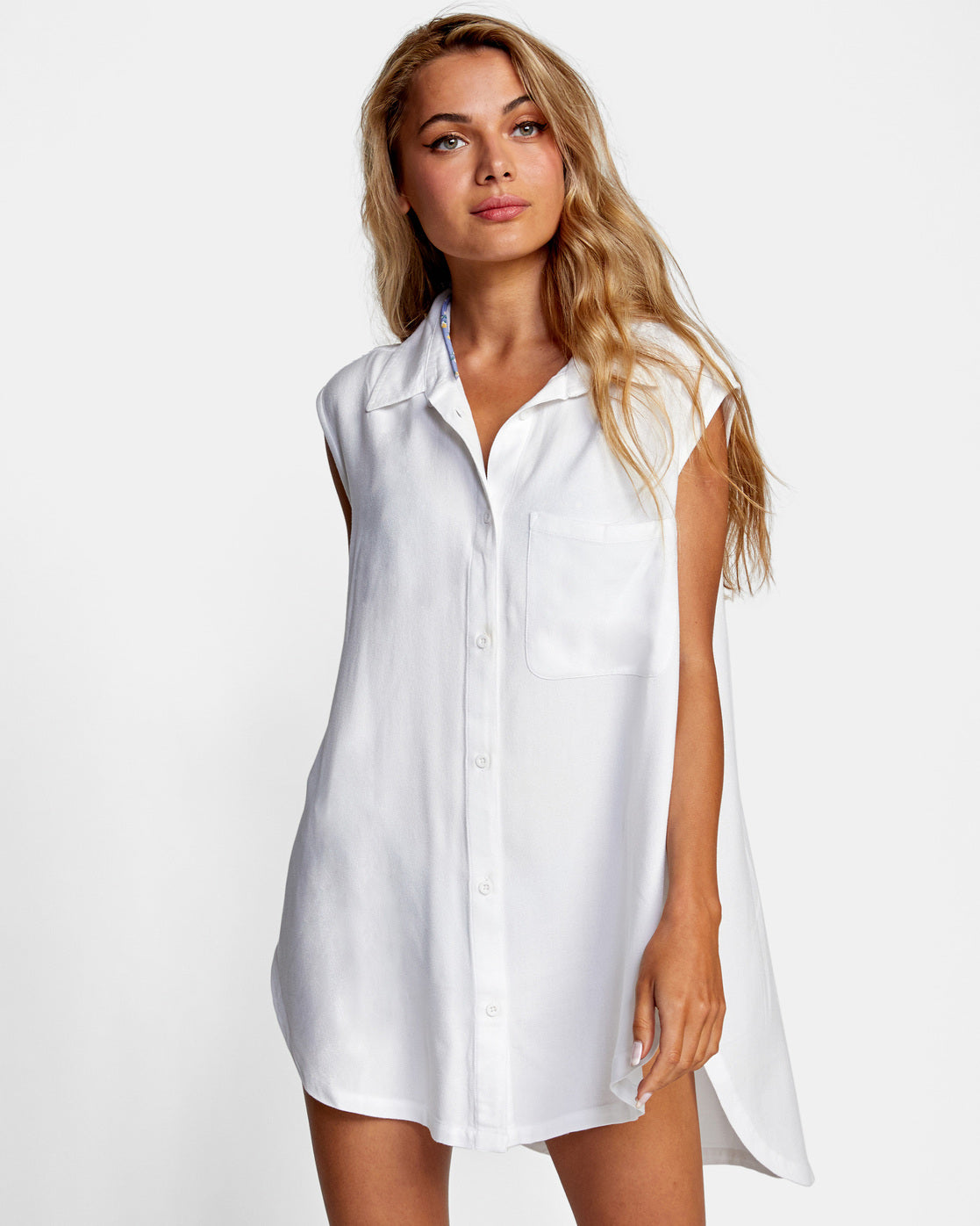 RVCA Farewell Shirt Dress