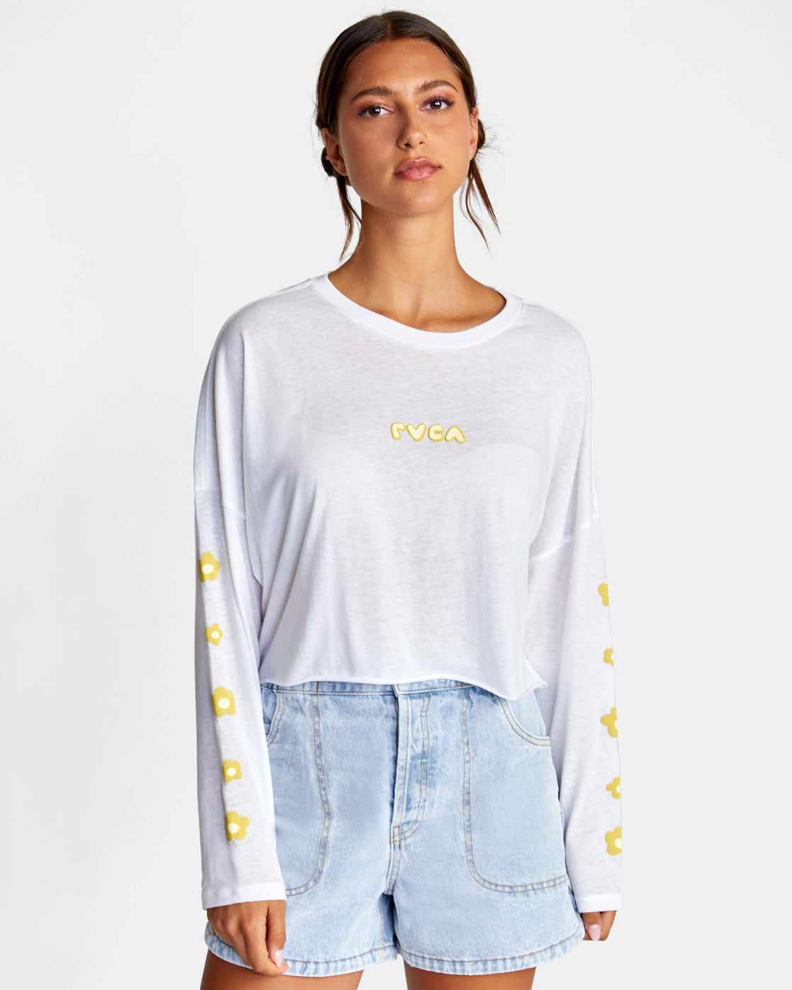 RVCA Retro Puff Long Sleeve Tee