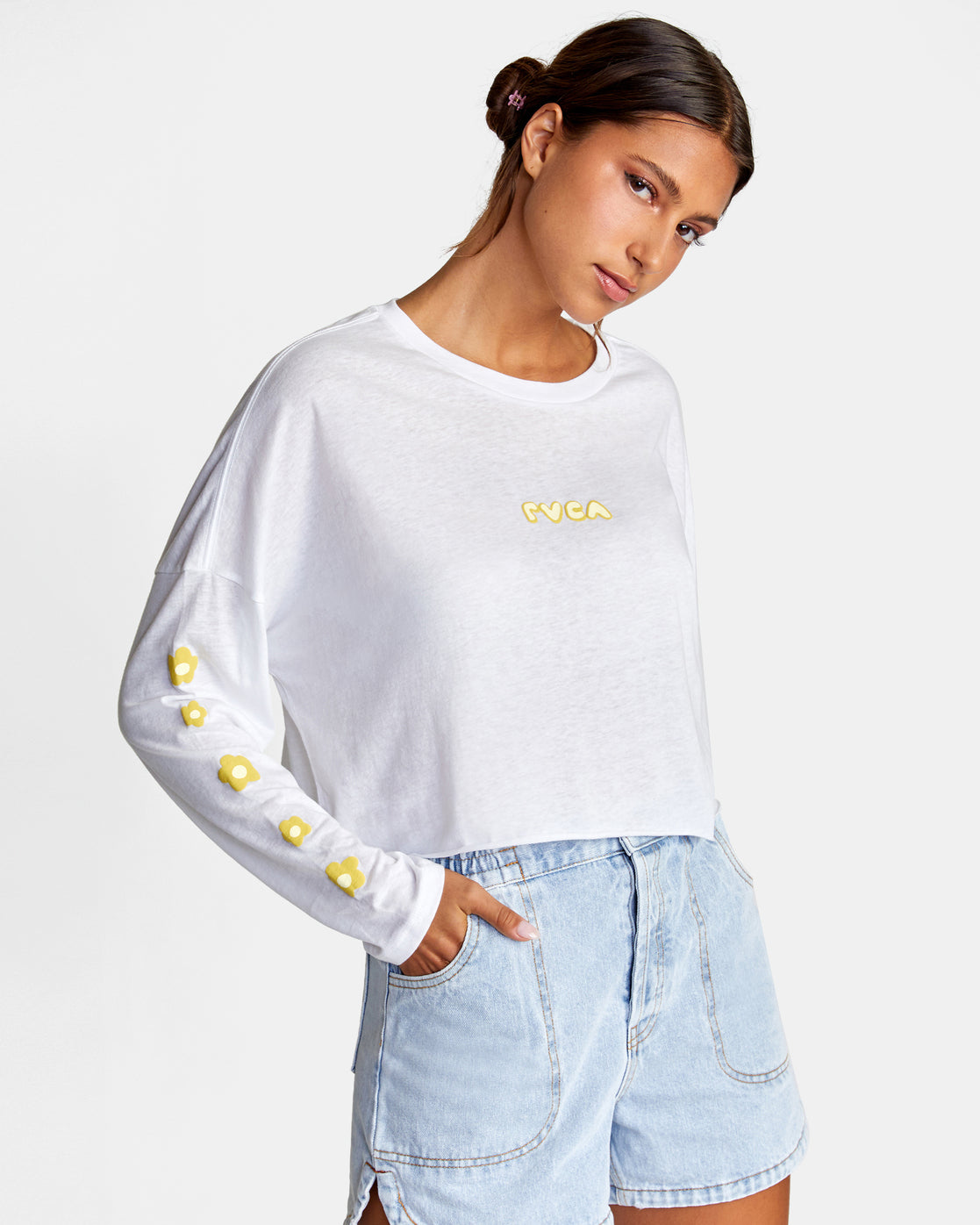 RVCA Retro Puff Long Sleeve Tee