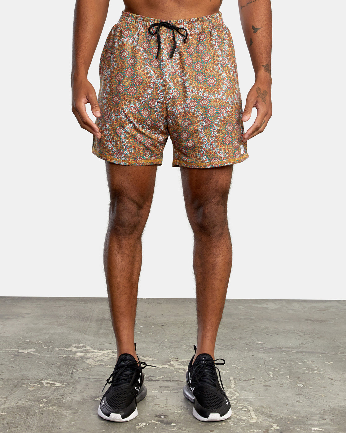 RVCA Kelsey Brookes Vent Elastic Shorts 15"