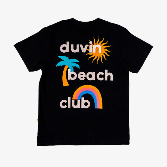 Duvin Beach Club Tee - Black