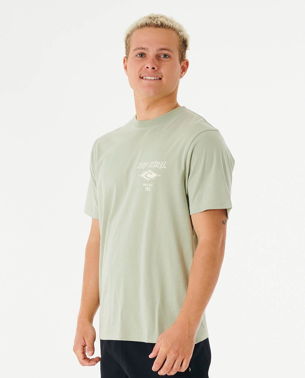 Rip Curl Fade Out Essential Tee - Sage