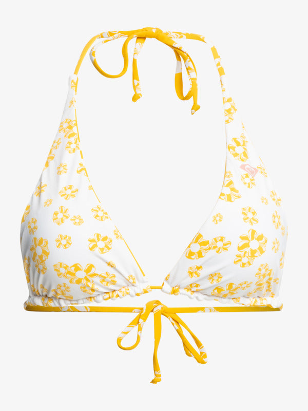 Roxy Flower Lover Reversible Tiki Triangle Bikini Top
