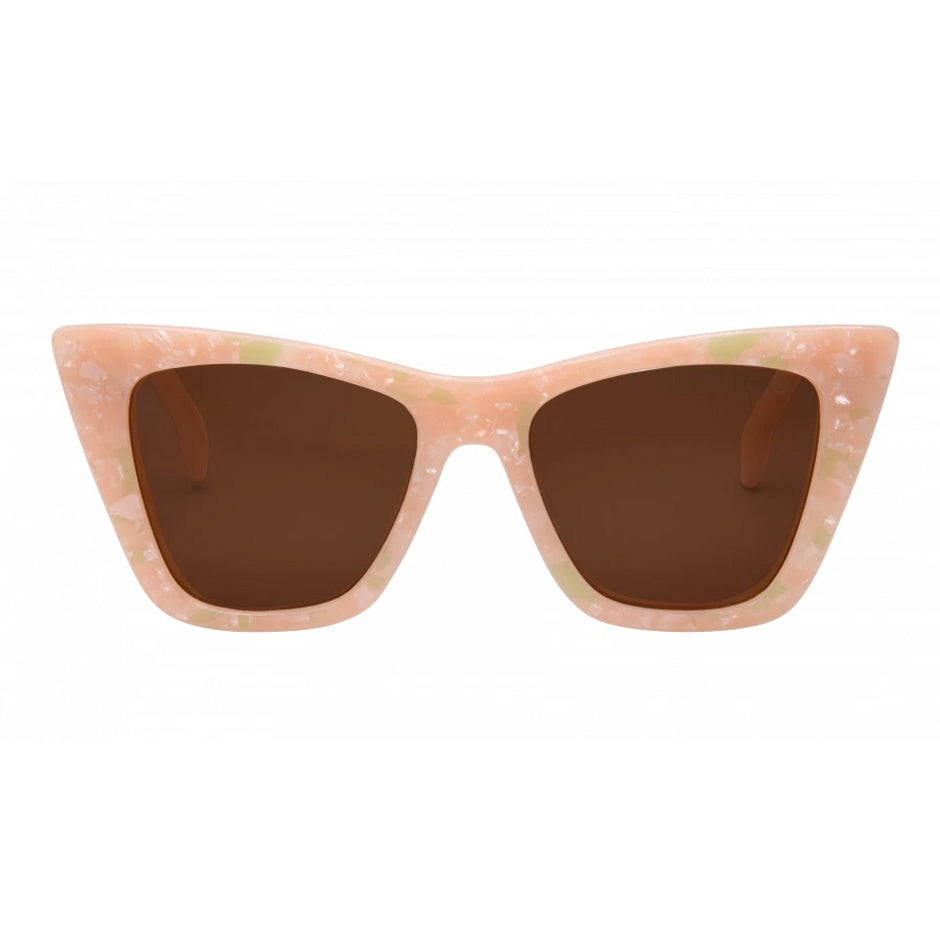 I-SEA Ashbury Polarized Sunglasses - Pink Pearl / Brown