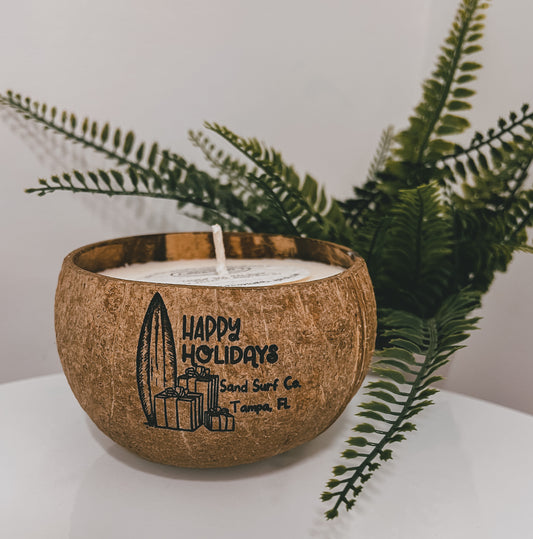 Sand Sand Co. Straight Up Coconut Limited Edition Holiday Candle