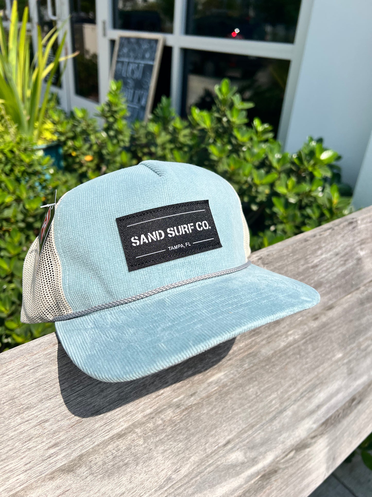 Sand Surf Co. Richardson Patch Logo Corduroy Hat