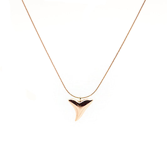 Salty Cali Shark Tooth Necklace - Gold