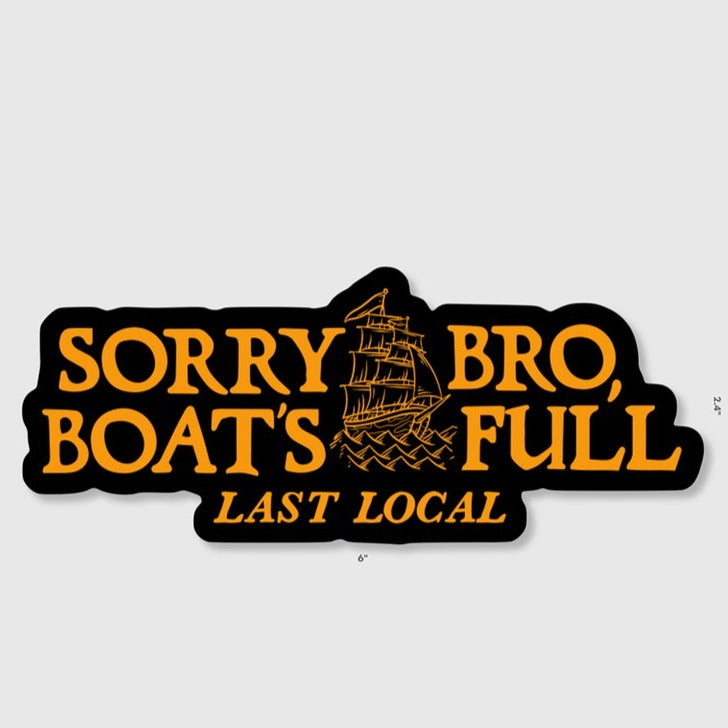 Last Local "Sorry Bro" Sticker
