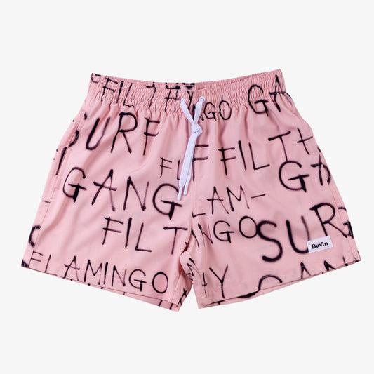 Duvin Spray Paint Swim Short
