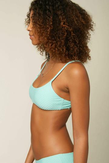 O'Neill Surfside Saltwater Solids Bralette Textured Top