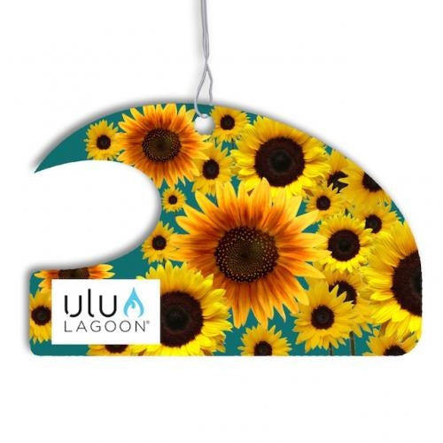 Ulu Lagoon Sunflower Mini Wave Air Freshener (Coconut Surf Wax Scent)