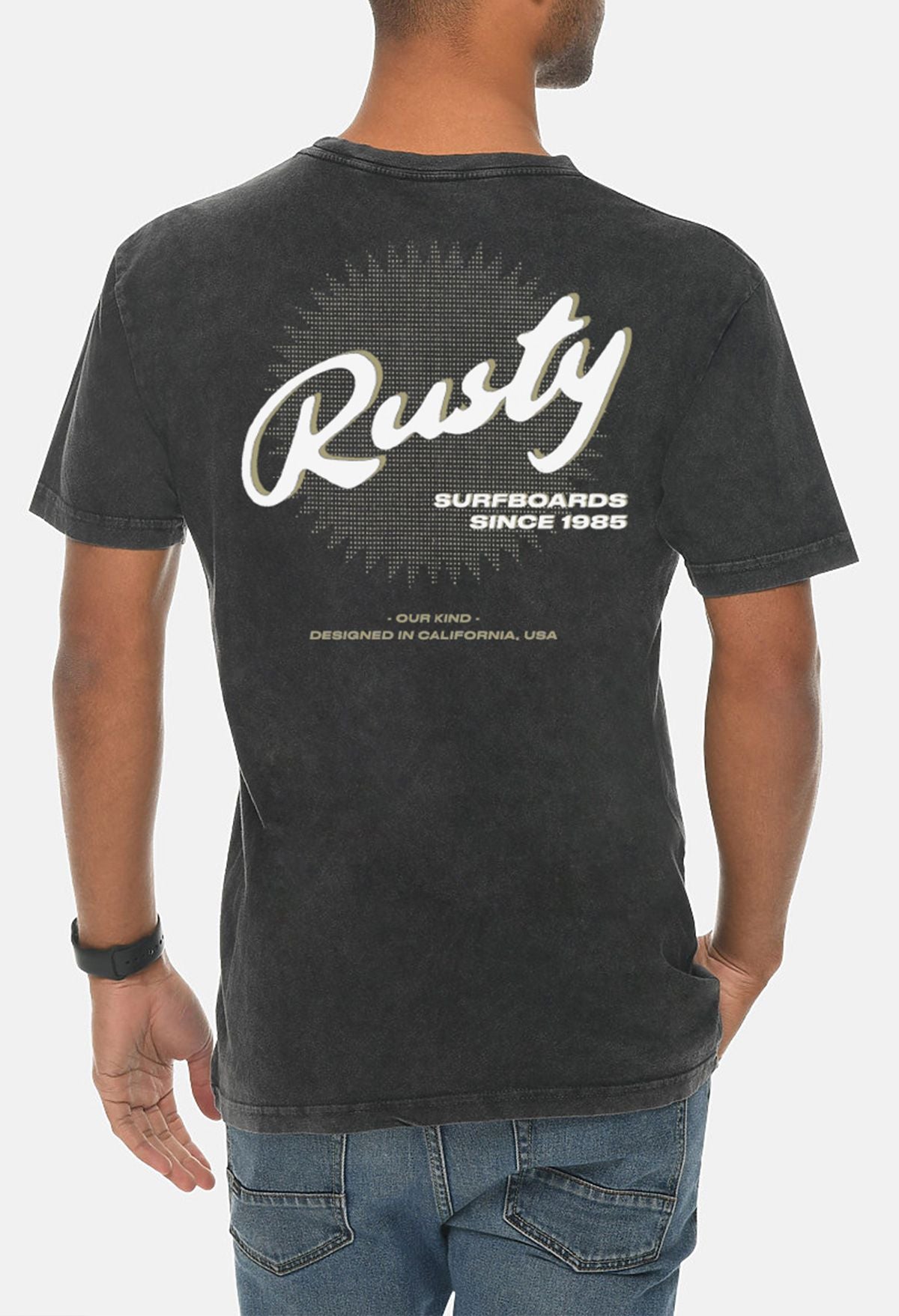 Rusty Sun Center Short Sleeve Tee