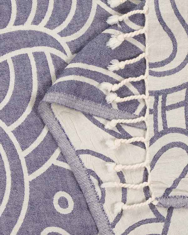 Sand Cloud Whale Shark Towel - Navy