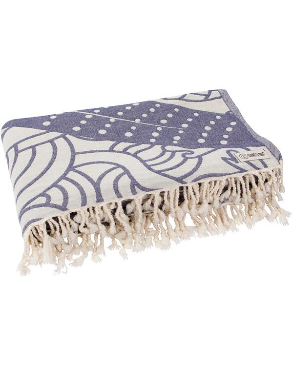 Sand Cloud Whale Shark Towel - Navy